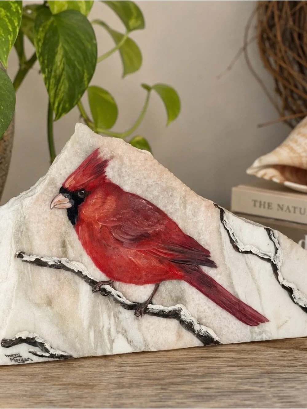 Bird Art hand painted